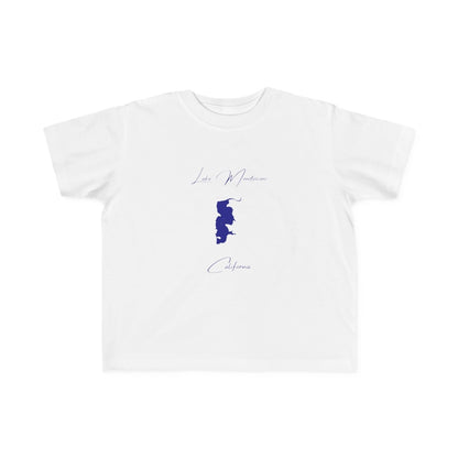 California  Lake  Mendocino  Toddler  T-shirt  front  position  view  from  front  white.webp