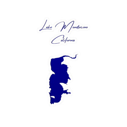 California  Lake  Mendocino  Vinyl  Decal  other  position  view  from  front  4  x  6.webp