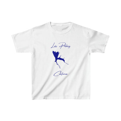 California  Lake  Pillsbury  Youth  T-shirt  front  position  view  from  front  white.webp