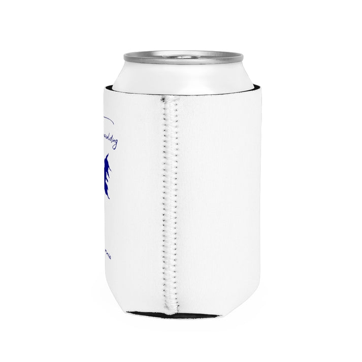 California  Lake  Spaulding  Can  Koozie  all  position  view  from  right  white.webp