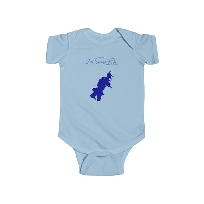 California  Lake  Spaulding  Onesie  front  position  view  from  front  light  blue.webp