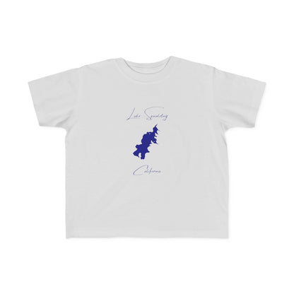 California  Lake  Spaulding  Toddler  T-shirt  front  position  view  from  front  silver.webp