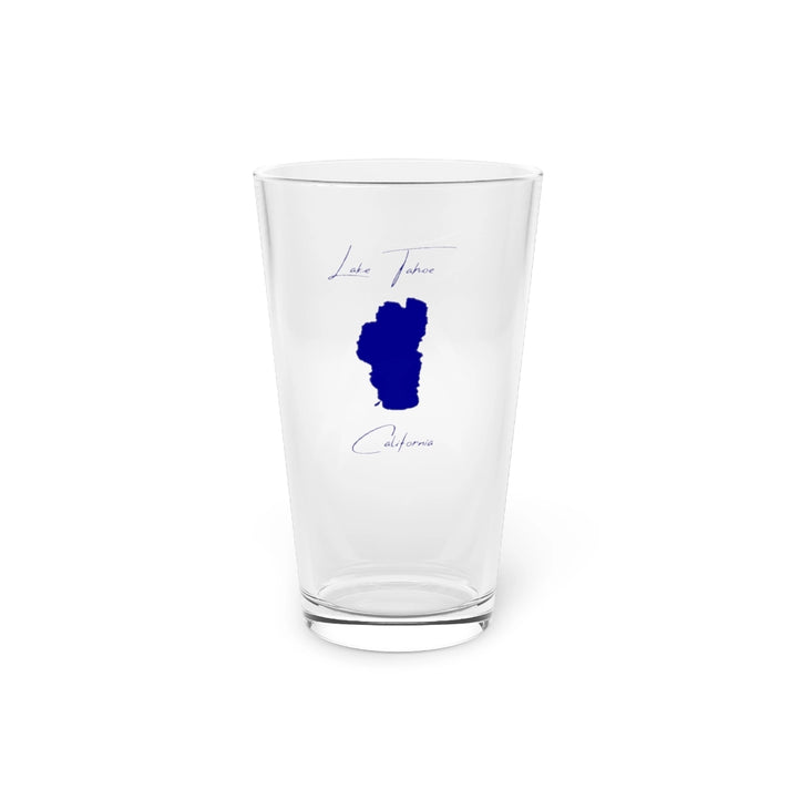California  Lake  Tahoe  16oz  Pint  Glass  front  position  view  from  front  16oz.webp