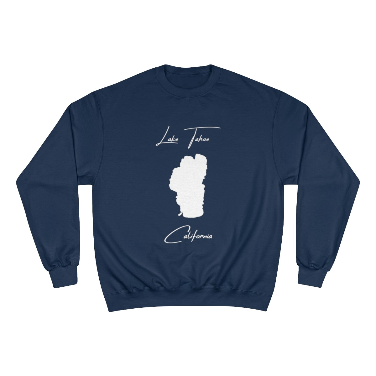 California  Lake  Tahoe  Sweatshirt  front  position  view  from  front  navy.webp