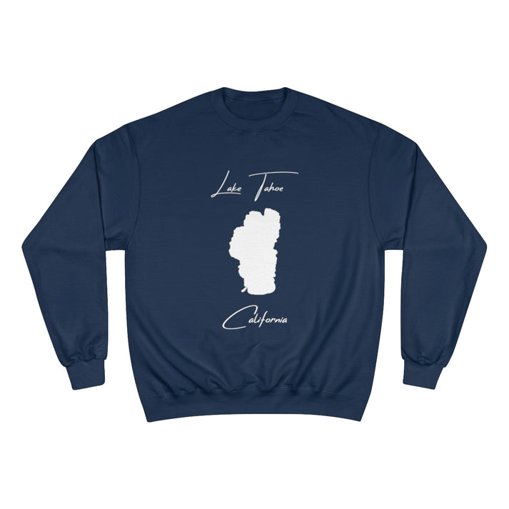 California  Lake  Tahoe  Sweatshirt  front  position  view  from  front  navy.webp