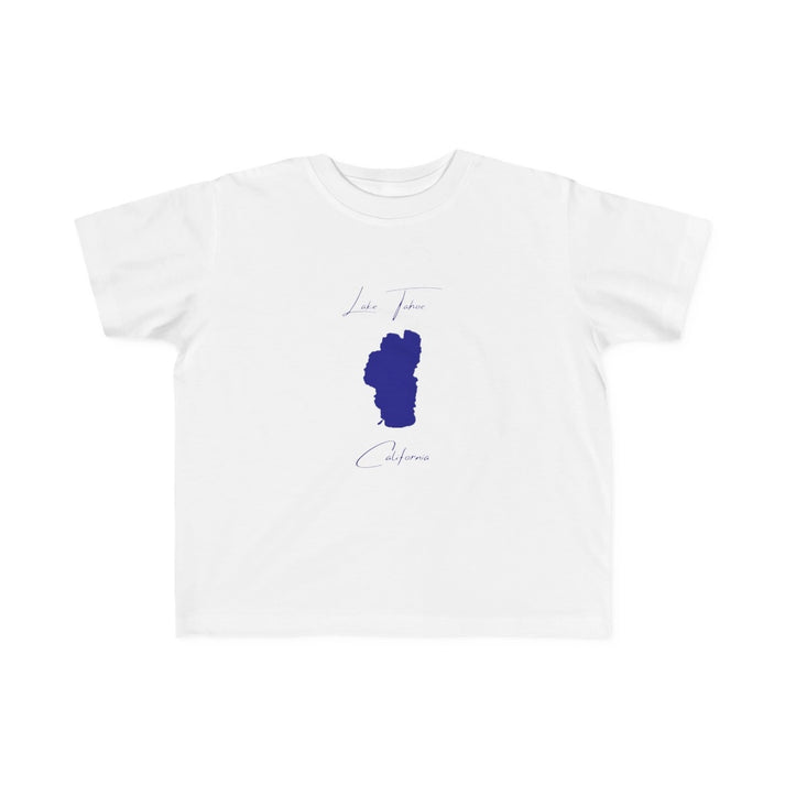 California  Lake  Tahoe  Toddler  T-shirt  front  position  view  from  front  white.webp