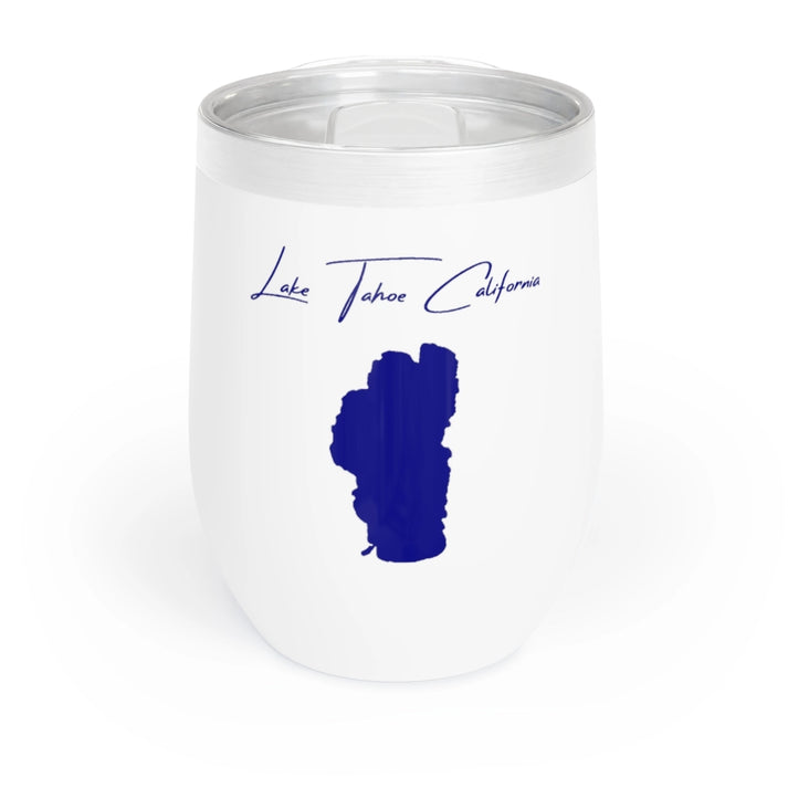 California  Lake  Tahoe  Wine  Tumbler  front  position  view  from  front  white.webp