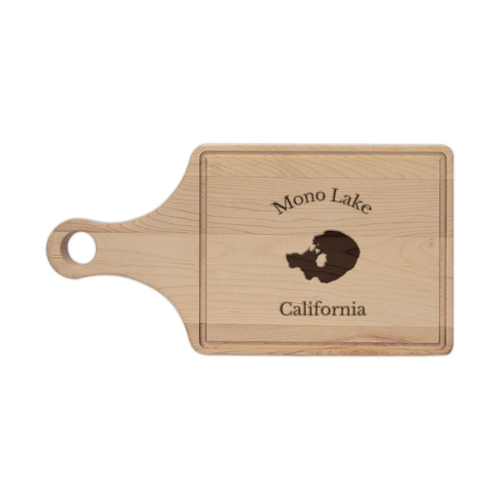 California  Mono  Lake  Engraved  Cutting  Board  front  position  view  from  front  maple.webp