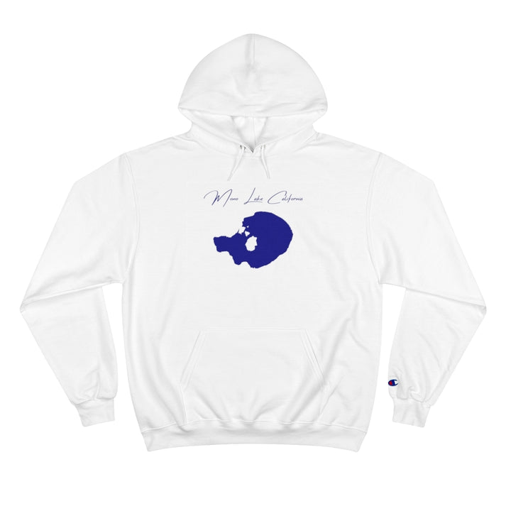 California  Mono  Lake  Hoodie  front  position  view  from  front  white.webp