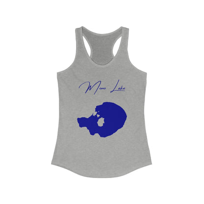 California  Mono  Lake  Racerback-Tank  front  position  view  from  front  heather  grey.webp