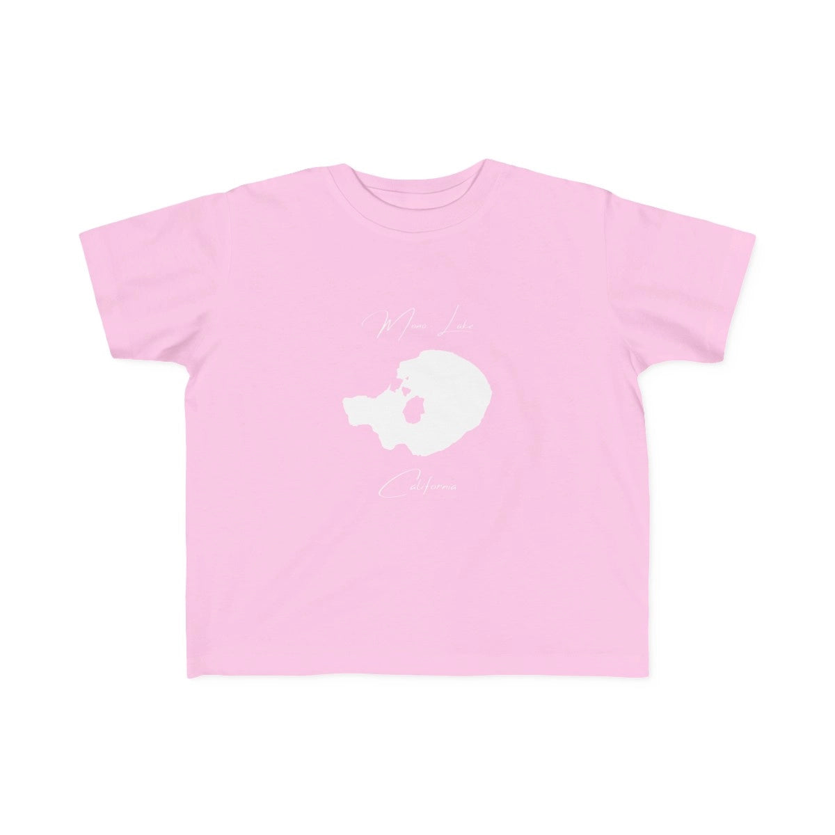 California  Mono  Lake  Toddler  T-shirt  front  position  view  from  front  pink.webp