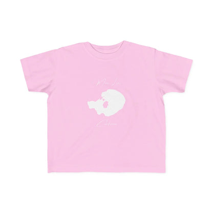 California  Mono  Lake  Toddler  T-shirt  front  position  view  from  front  pink.webp