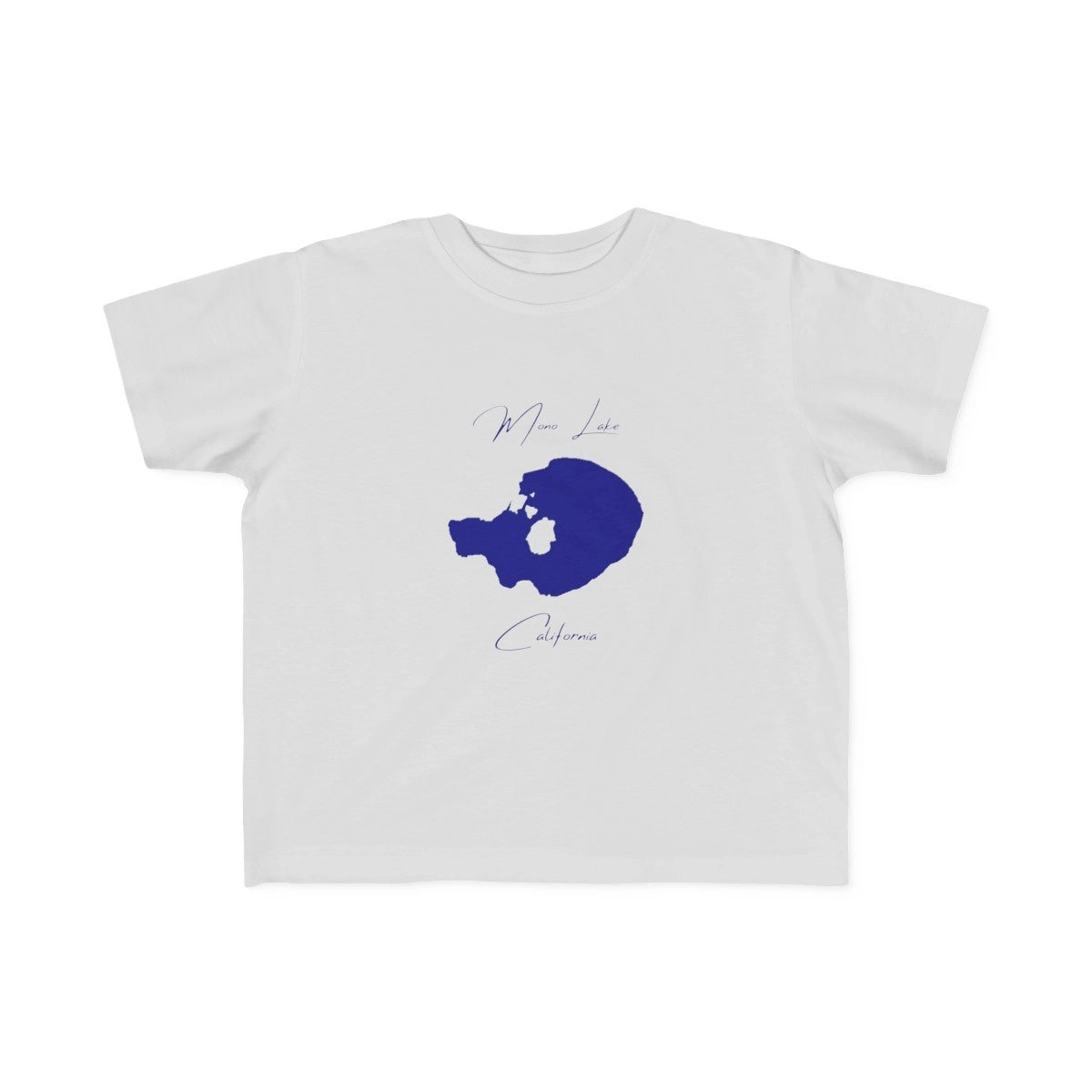 California  Mono  Lake  Toddler  T-shirt  front  position  view  from  front  silver.webp