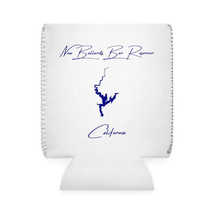 California  New  Bullards  Bar  Reservoir  Can  Koozie  front  position  view  from  front-1  white.webp