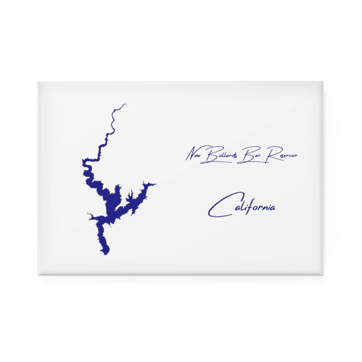 California  New  Bullards  Bar  Reservoir  Magnet  front  position  view  from  front  2  x  3.webp