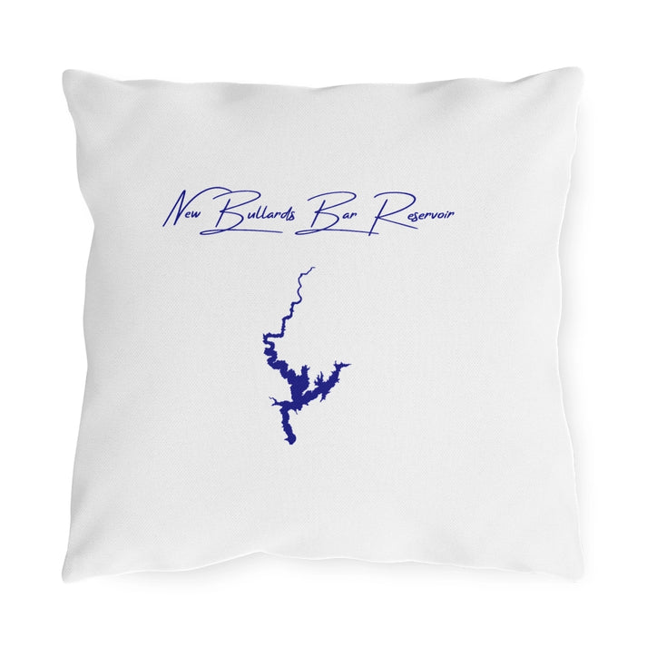 California  New  Bullards  Bar  Reservoir  Outdoor  Pillow  front  position  view  from  front  16  x  16.webp