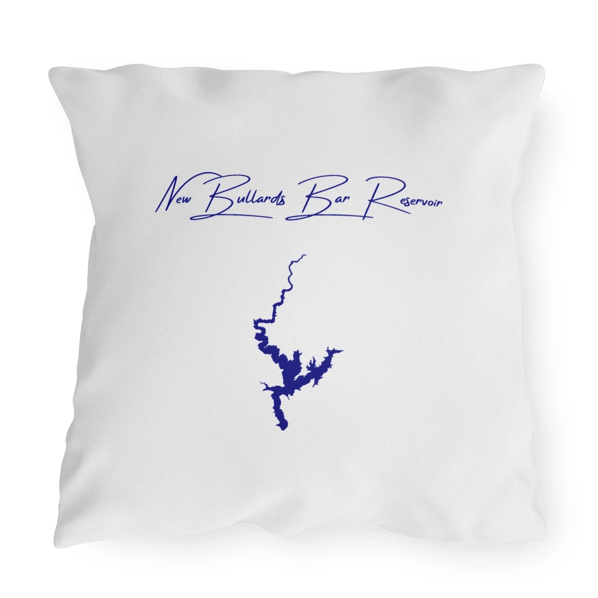 California  New  Bullards  Bar  Reservoir  Outdoor  Pillow  front  position  view  from  front  20  x  20.webp