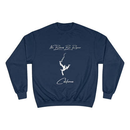 California  New  Bullards  Bar  Reservoir  Sweatshirt  front  position  view  from  front  navy.webp