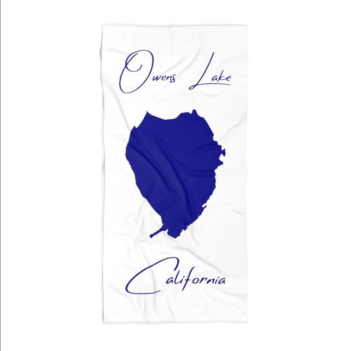 California  Owens  Lake  Beach  Towel  front  position  view  from  front  36  x  72.webp