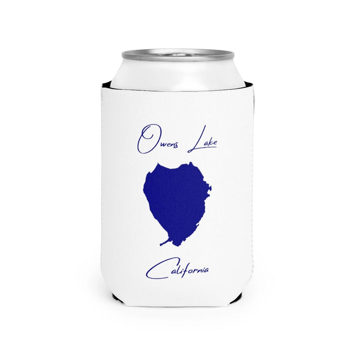 California  Owens  Lake  Can  Koozie  front  position  view  from  front-2  white.webp