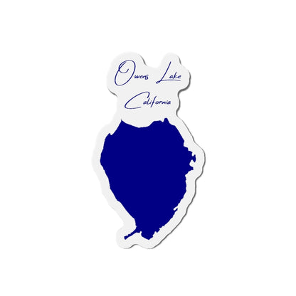 California  Owens  Lake  Die  Cut  Magnet  front  position  view  from  front  4  x  4.webp