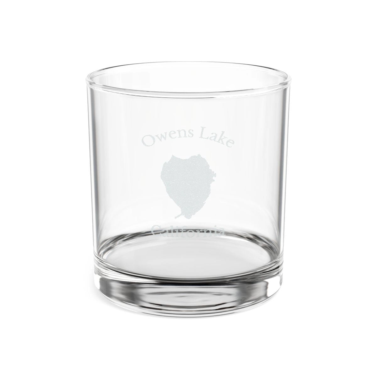 California  Owens  Lake  Engraved  Whiskey  Glass  other  position  view  from  front  10.5oz.webp