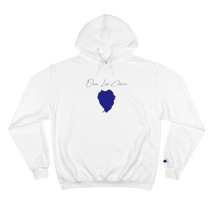 California  Owens  Lake  Hoodie  front  position  view  from  front  white.webp