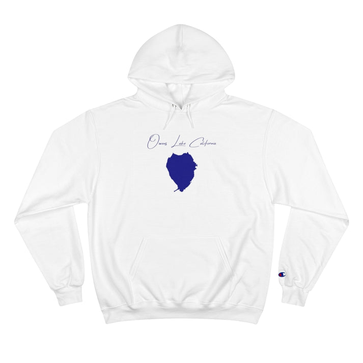 California  Owens  Lake  Hoodie  front  position  view  from  front  white.webp