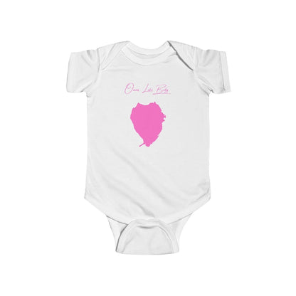 California  Owens  Lake  Onesie  front  position  view  from  front  white.webp