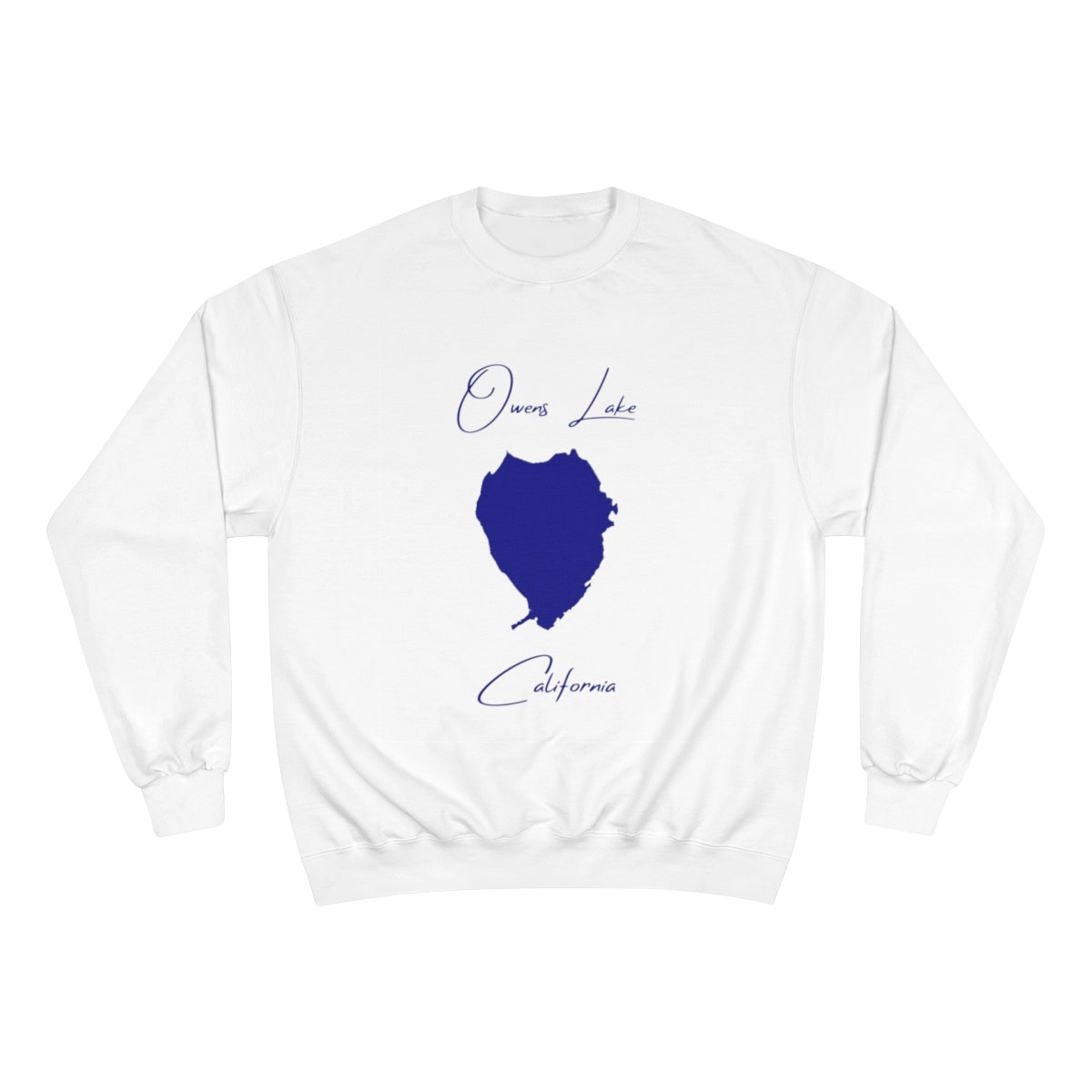California  Owens  Lake  Sweatshirt  front  position  view  from  front  white.webp