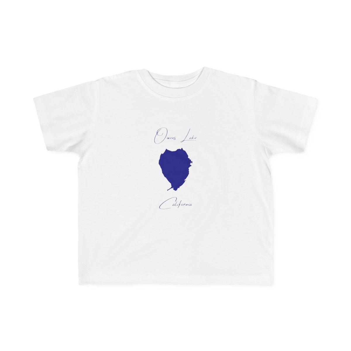 California  Owens  Lake  Toddler  T-shirt  front  position  view  from  front  white.webp