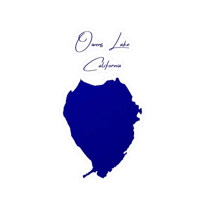 California  Owens  Lake  Vinyl  Decal  other  position  view  from  front  4  x  6.webp