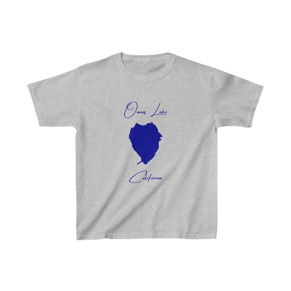 California  Owens  Lake  Youth  T-shirt  front  position  view  from  front  sport  grey.webp