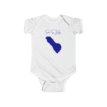 California  Salton  Sea  Onesie  front  position  view  from  front  white.webp