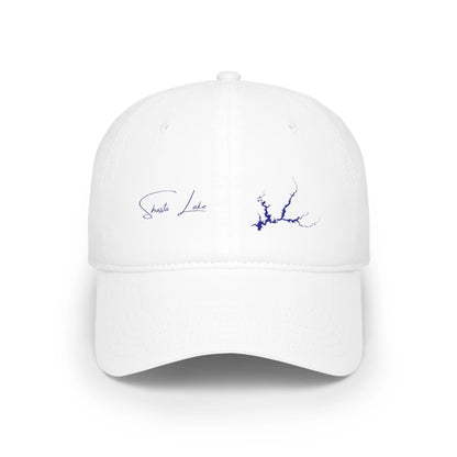 California  Shasta  Lake  Baseball  Cap  front  position  view  from  front  one  size.webp