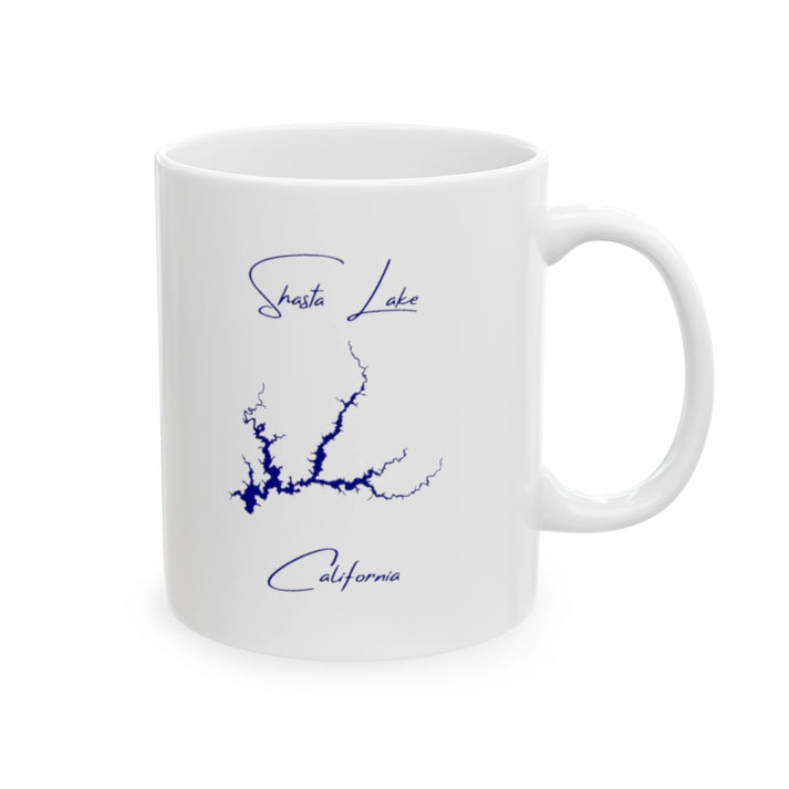 California  Shasta  Lake  Ceramic  Mug  other  position  view  from  right  11oz.webp
