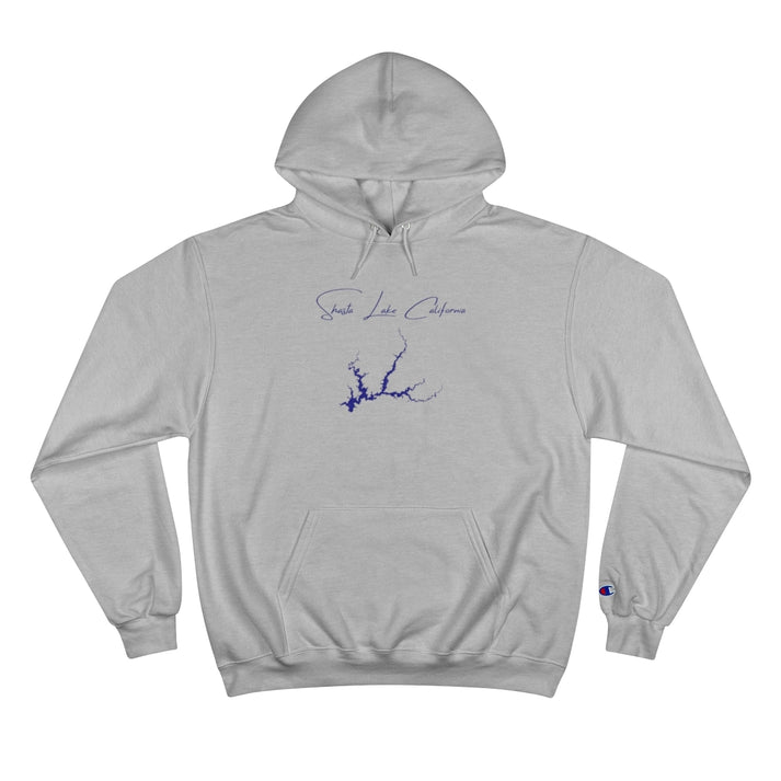 California  Shasta  Lake  Hoodie  front  position  view  from  front  light  steel.webp