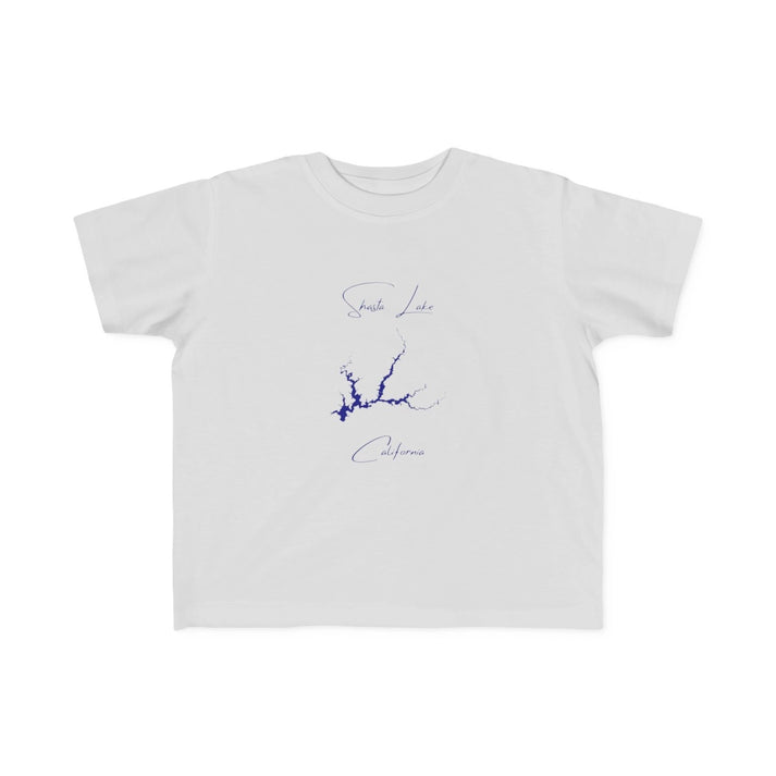 California  Shasta  Lake  Toddler  T-shirt  front  position  view  from  front  silver.webp