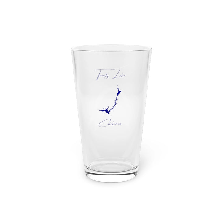 California  Trinity  Lake  16oz  Pint  Glass  front  position  view  from  front  16oz.webp
