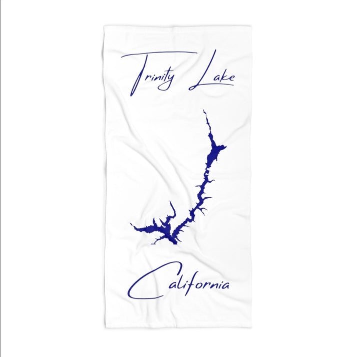 California  Trinity  Lake  Beach  Towel  front  position  view  from  front  36  x  72.webp