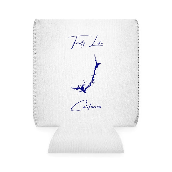 California  Trinity  Lake  Can  Koozie  front  position  view  from  front-1  white.webp