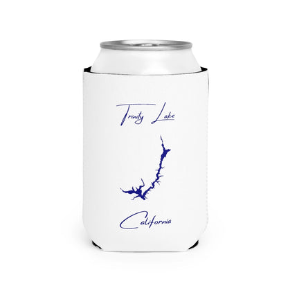 California  Trinity  Lake  Can  Koozie  front  position  view  from  front-2  white.webp