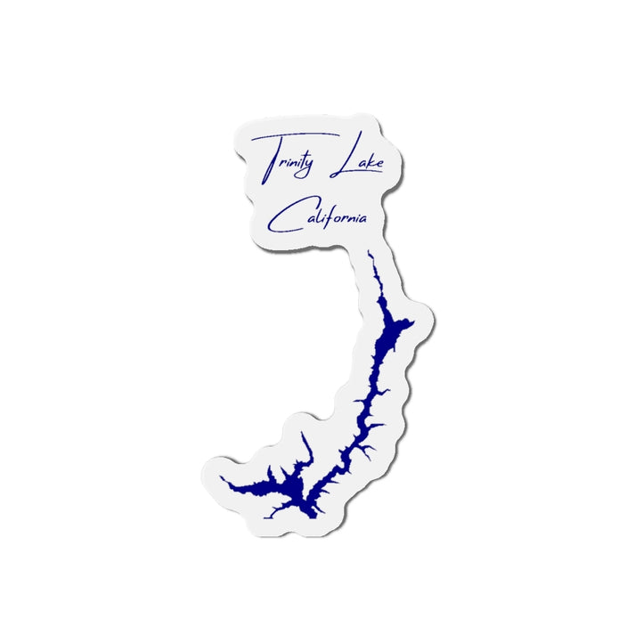 California  Trinity  Lake  Die  Cut  Magnet  front  position  view  from  front  4  x  4.webp
