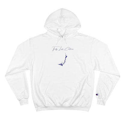 California  Trinity  Lake  Hoodie  front  position  view  from  front  white.webp