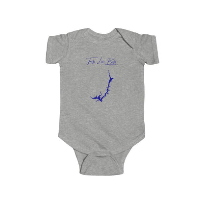 California  Trinity  Lake  Onesie  front  position  view  from  front  heather.webp