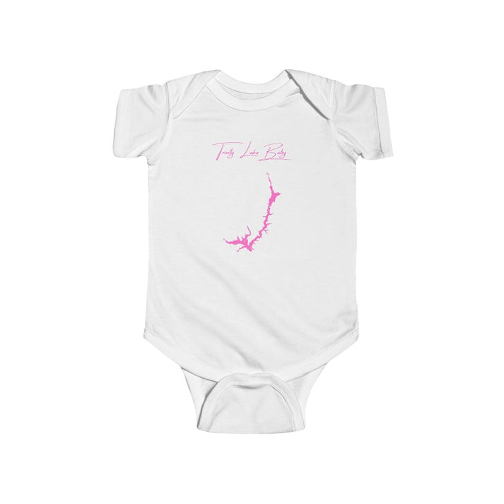 California  Trinity  Lake  Onesie  front  position  view  from  front  white.webp