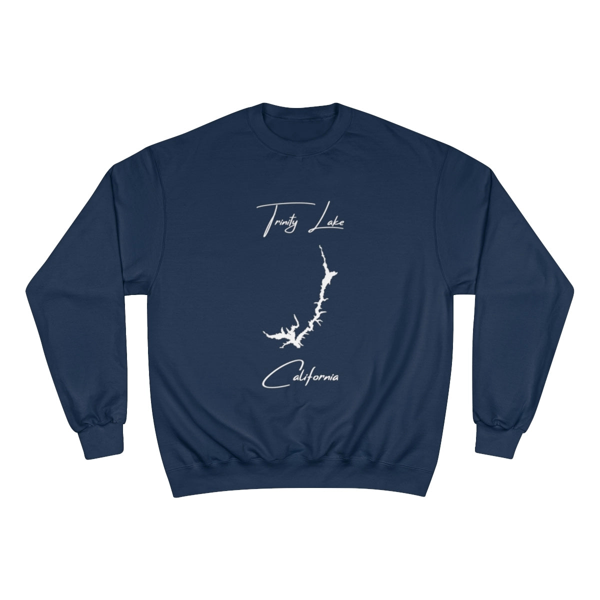 California  Trinity  Lake  Sweatshirt  front  position  view  from  front  navy.webp