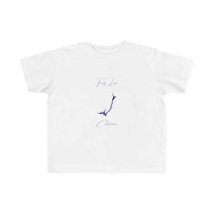 California  Trinity  Lake  Toddler  T-shirt  front  position  view  from  front  white.webp