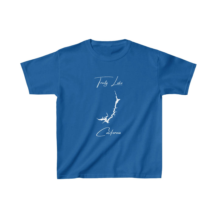 California  Trinity  Lake  Youth  T-shirt  front  position  view  from  front  royal.webp