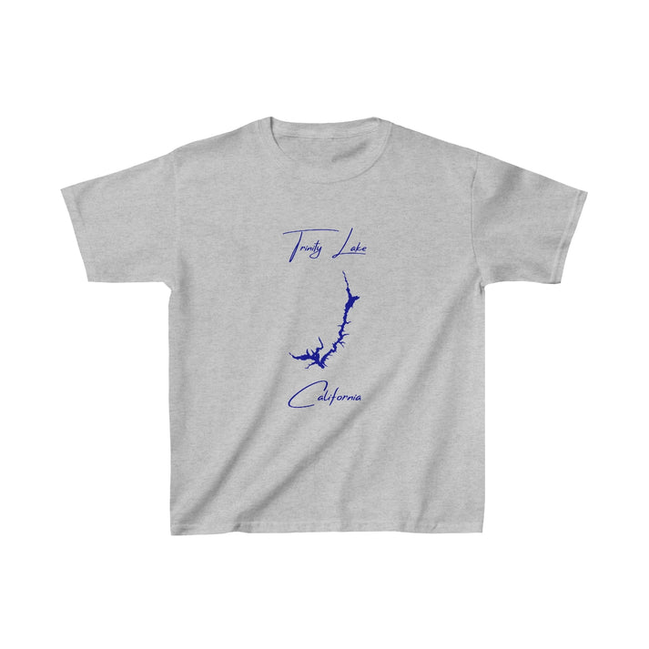 California  Trinity  Lake  Youth  T-shirt  front  position  view  from  front  sport  grey.webp